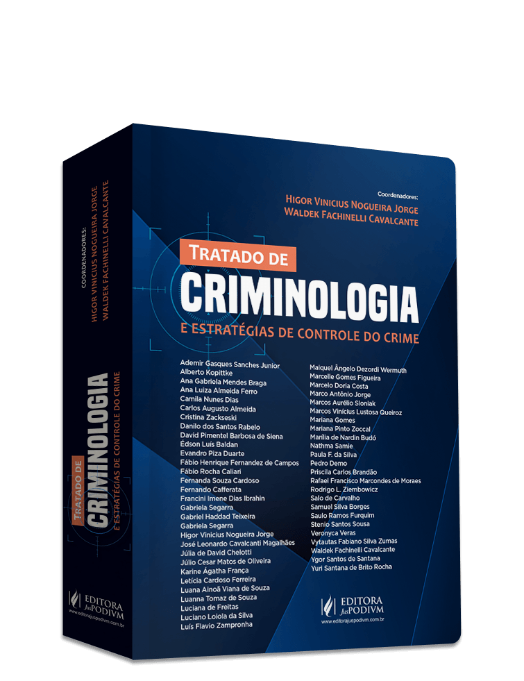 Capa do Tratado de Criminologia e Estratégias de Controle do Crime (2027), Editora Juspodivm